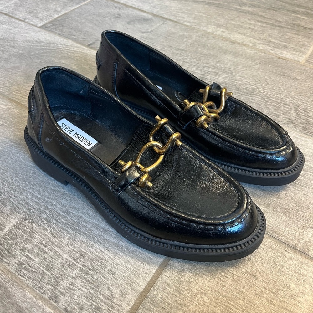 Steve Madden Swamie Womens Loafers NWOT - Picture 3 of 8